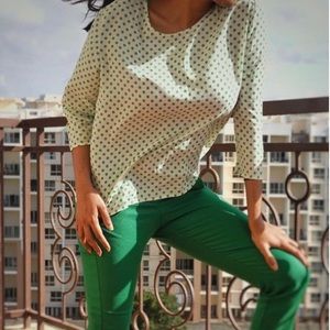 Allen Solly Polka dotted Top